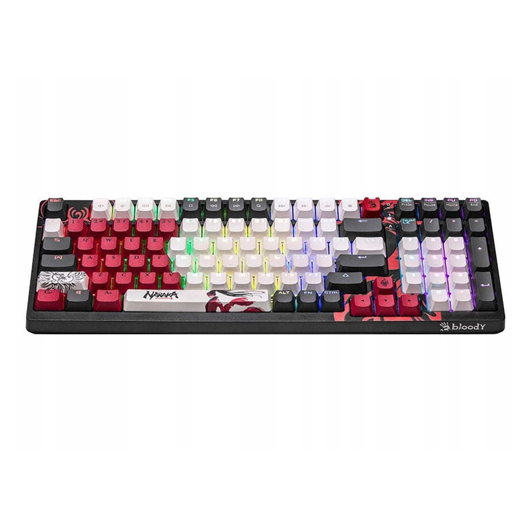 Klawiatura mechaniczna A4TECH BLOODY S98 USB Naraka (BLMS Red Plus Switches)