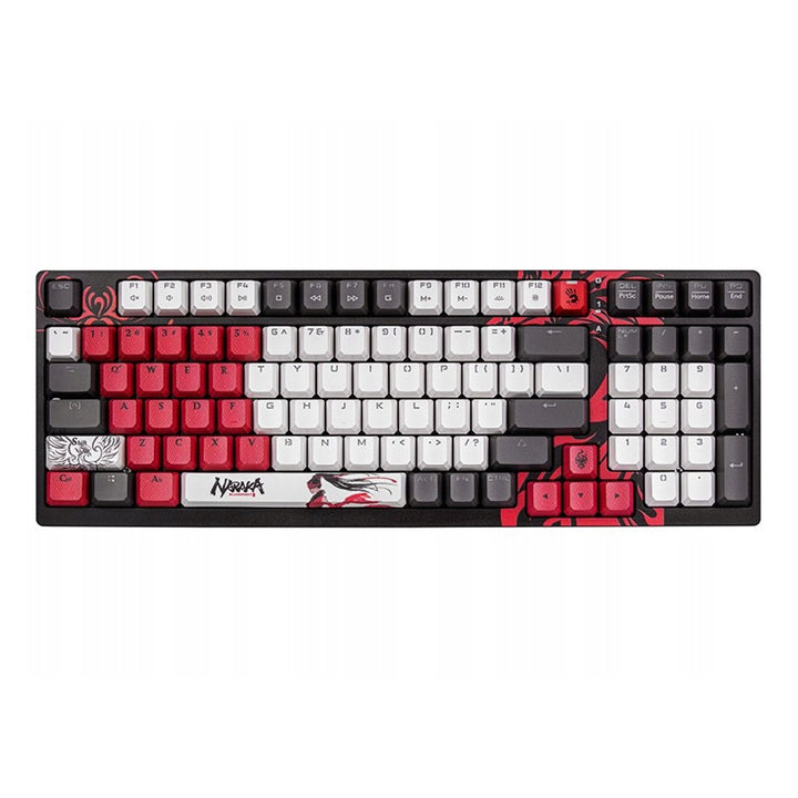 Klawiatura mechaniczna A4TECH BLOODY S98 USB Naraka (BLMS Red Plus Switches)