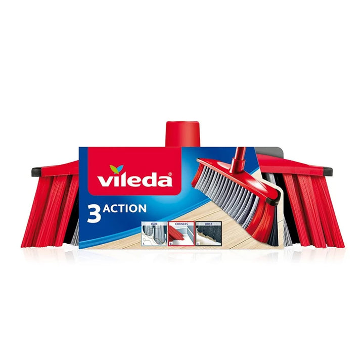 Szczotka z trzech rodzajów włókien, bez drążka, wkład Vileda 3-Action