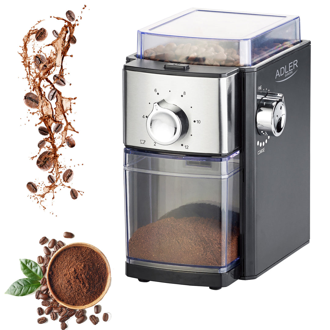 Żarnowy młynek do kawy Adler, 300W, 250 gram, AD 4448