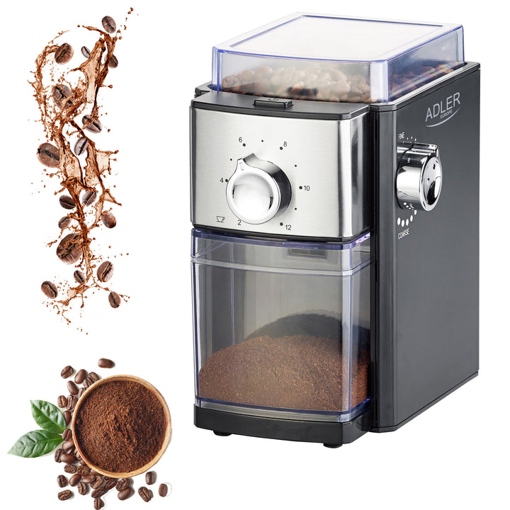 Żarnowy młynek do kawy Adler, 300W, 250 gram, AD 4448