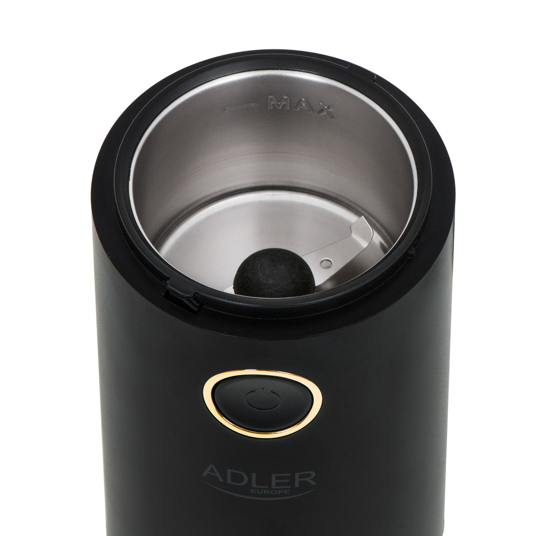Elektryczny młynek do mielenia kawy Adler, 150W, czarny, AD 4446BG