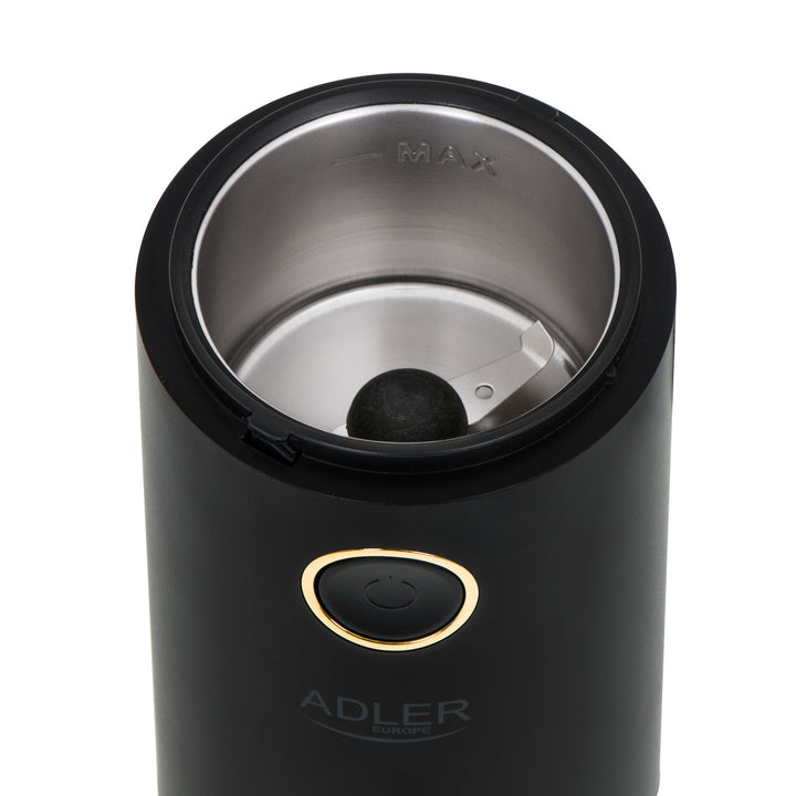 Elektryczny młynek do mielenia kawy Adler, 150W, czarny, AD 4446BG