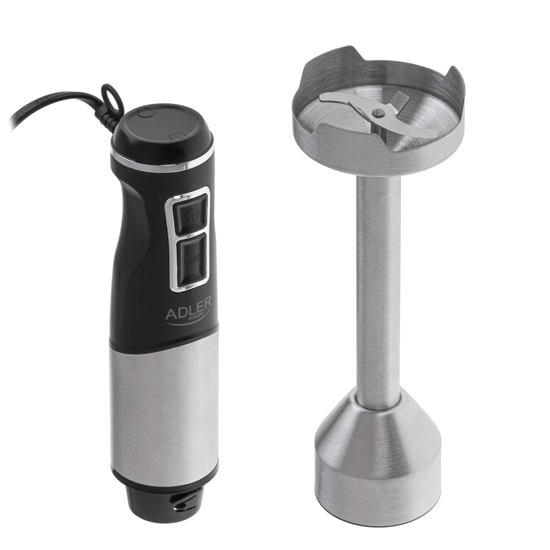 Blender ręczny Adler, funkcja Turbo, funkcja kruszenia lodu, 1900W, AD 4628