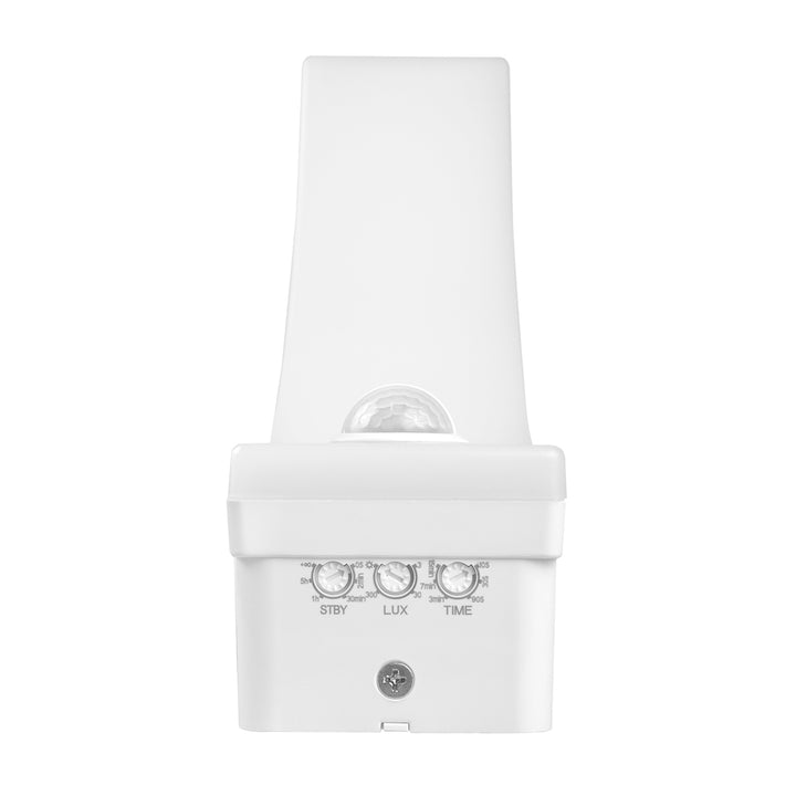 Lampa LED z czujnikiem ruchu Maclean, czujnik ruchu PIR, kolor biały, 20W, IP65, 2000lm, barwa neutralna biała (4000K) MCE512 W, 2 sztuki