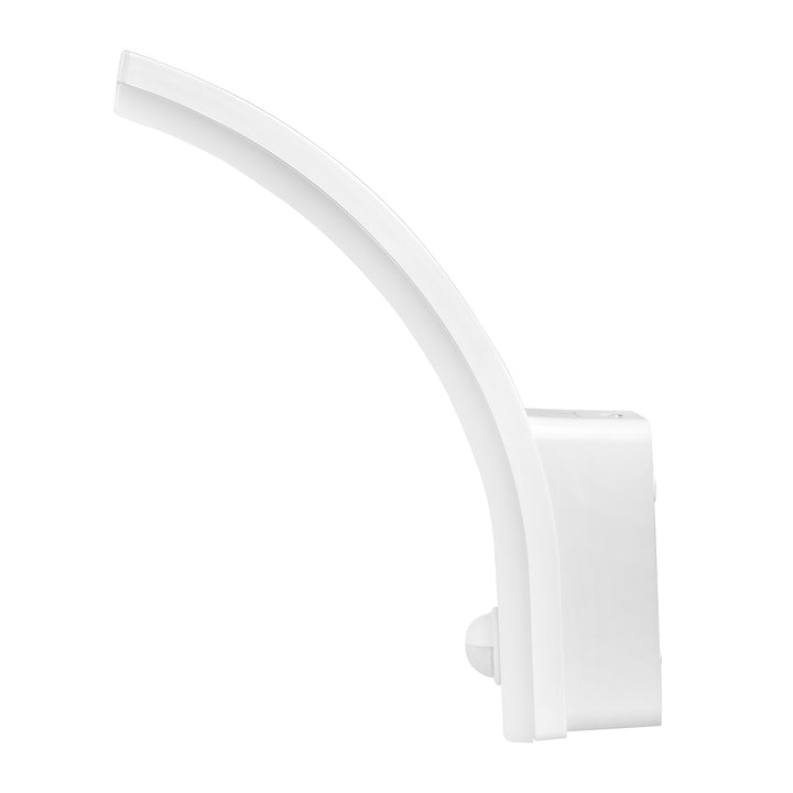 Lampa LED z czujnikiem ruchu Maclean, czujnik ruchu PIR, kolor biały, 20W, IP65, 2000lm, barwa neutralna biała (4000K) MCE512 W, 4 sztuki