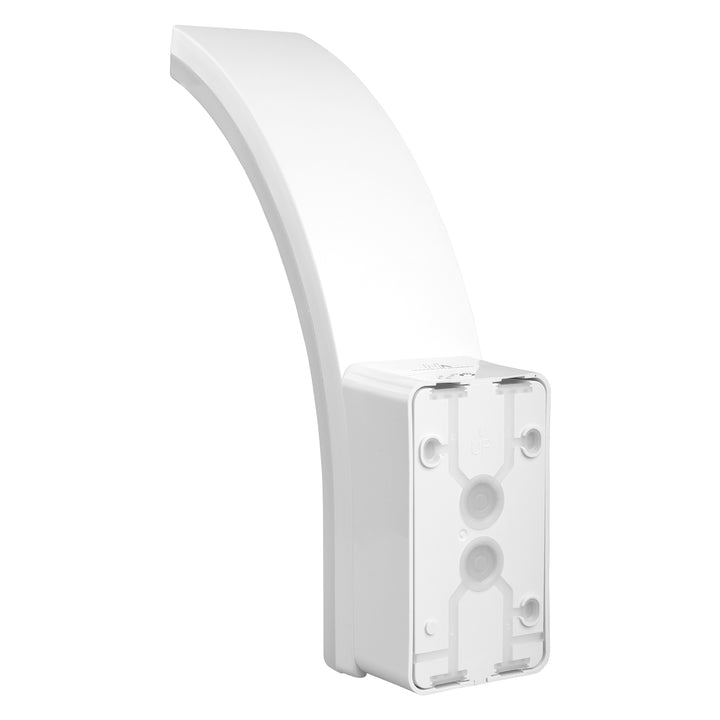 Lampa LED z czujnikiem ruchu Maclean, czujnik ruchu PIR, kolor biały, 20W, IP65, 2000lm, barwa neutralna biała (4000K) MCE512 W, 4 sztuki