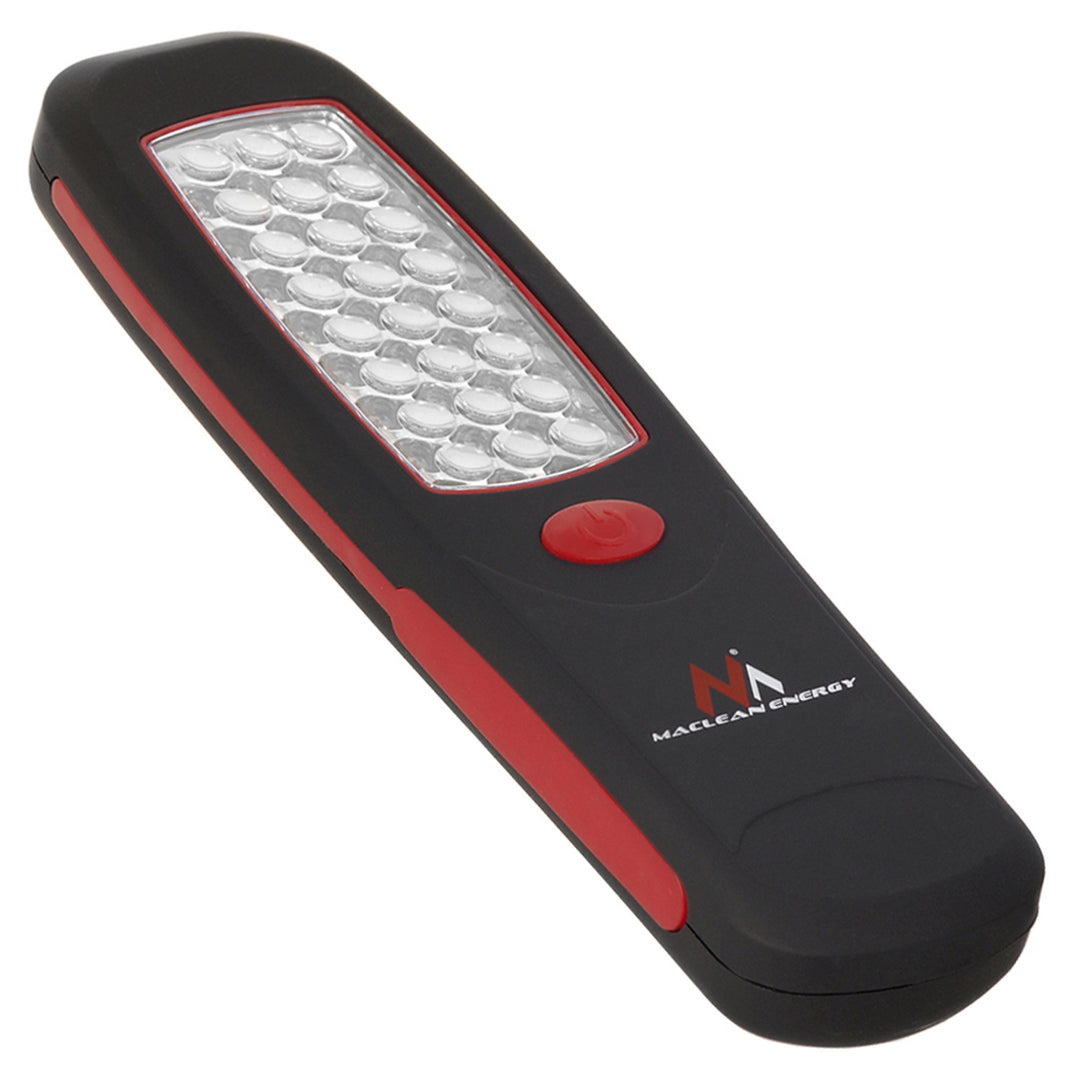 Lampa warsztatowa 24 LED Maclean, magnes, hak, MCE03 2 sztuki