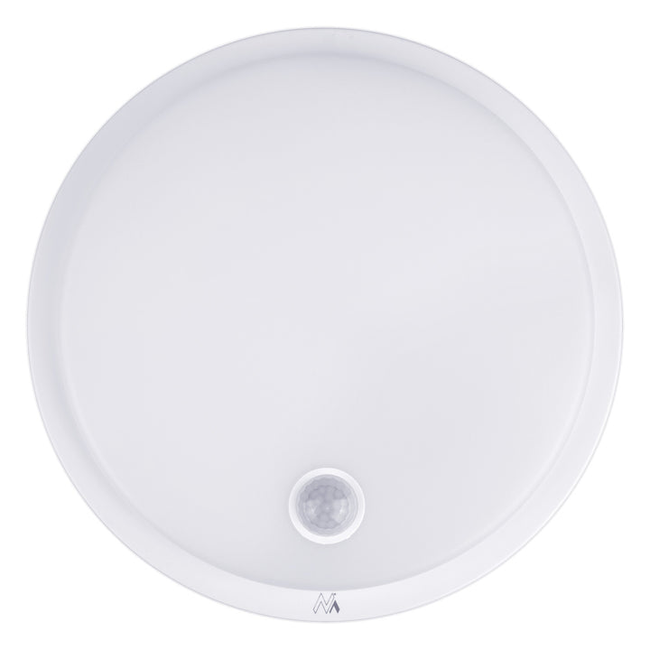 Lampa LED z czujnikiem ruchu Maclean, czujnik PIR, kolor biały, 10W, IP65, 1000lm, barwa neutralna, MCE525 W