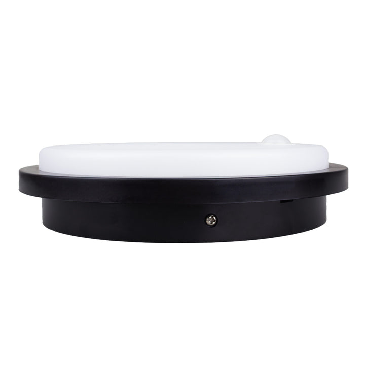 Lampa LED z czujnikiem ruchu Maclean, czujnik PIR, kolor czarny, 10W, IP65, 1000lm, barwa neutralna, MCE525 B