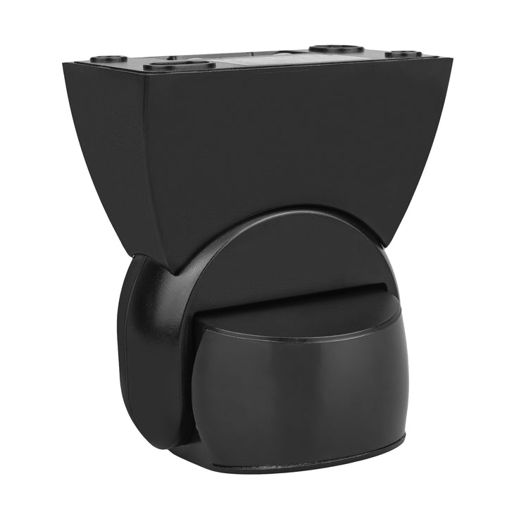 Czujnik ruchu PIR Maclean, na podczerwień, IP65, czarny z czarną przesłoną, zasięg 12m, MCE201 B/B