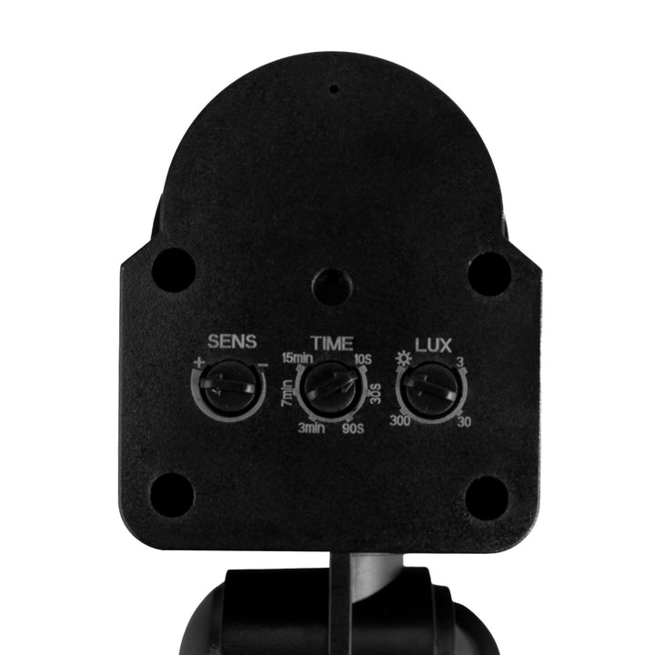 Ścienny czujnik ruchu i zmierzchu Maclean, 180°, max. 1200W, czarny z czarną przesłoną, MCE25 B/B