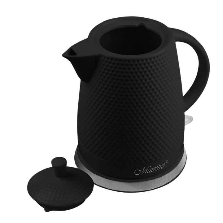 Czajnik ceramiczny Maestro, pojemność 1,5l, 1500W, czarny, MR069 wtyczka UK