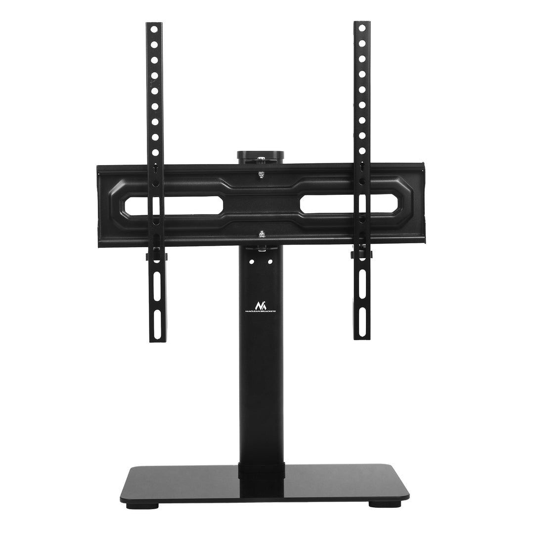 Uniwersalny stojak do TV Maclean, na szafkę RTV, podstawka, max. 35 kg, obrót 20 stopni, dla TV 32-55", MC-132