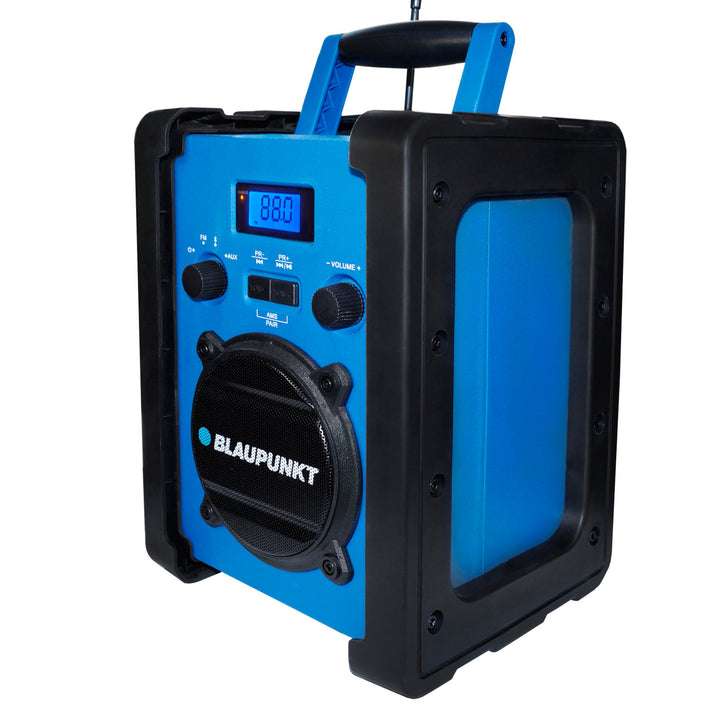 Przenośny radioodtwarzacz Blaupunkt, Bluetooth, AUX, Wyświetlacz LCD, PP30 Jobsite