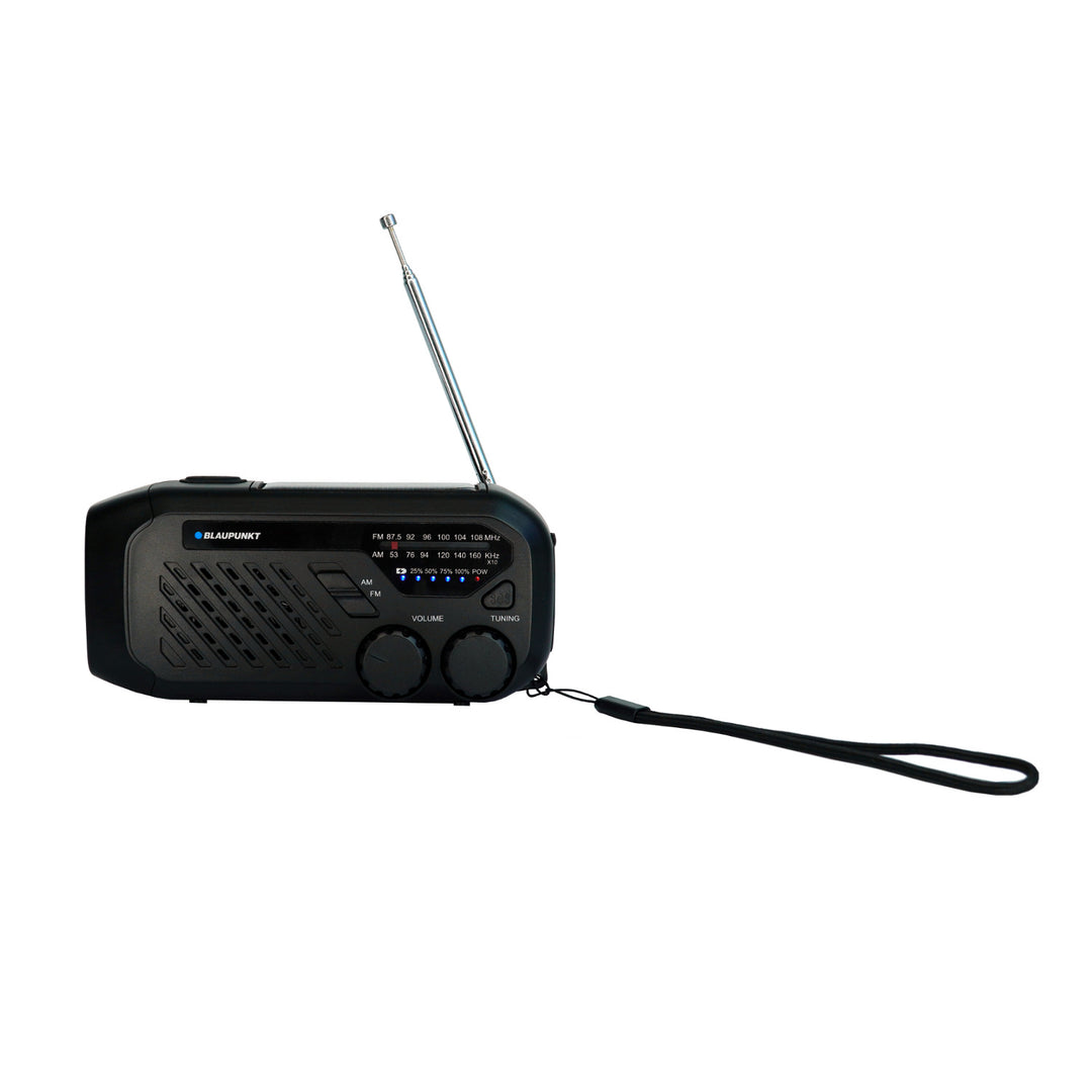 Radio sieciowo-bateryjne Blaupunkt, Latarka LED, Sygnalizacja SOS, Antena, ER10