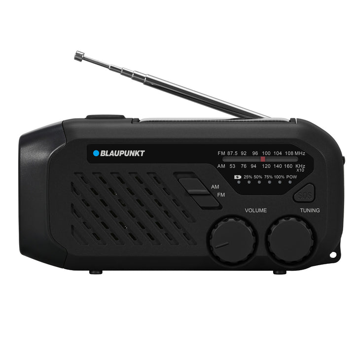 Radio sieciowo-bateryjne Blaupunkt, Latarka LED, Sygnalizacja SOS, Antena, ER10
