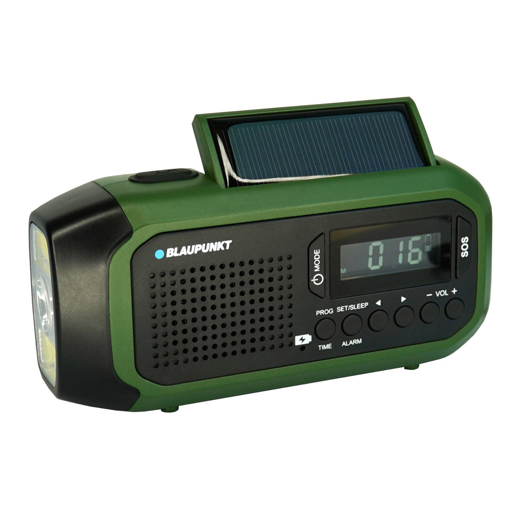 Radio sieciowo-bateryjne Blaupunkt, Latarka LED, Sygnalizacja SOS, Antena, ER20
