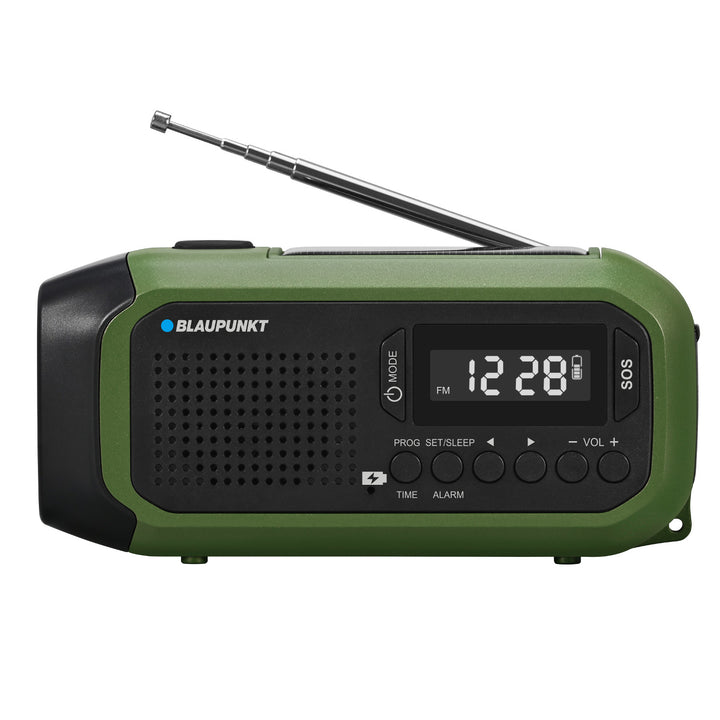 Radio sieciowo-bateryjne Blaupunkt, Latarka LED, Sygnalizacja SOS, Antena, ER20
