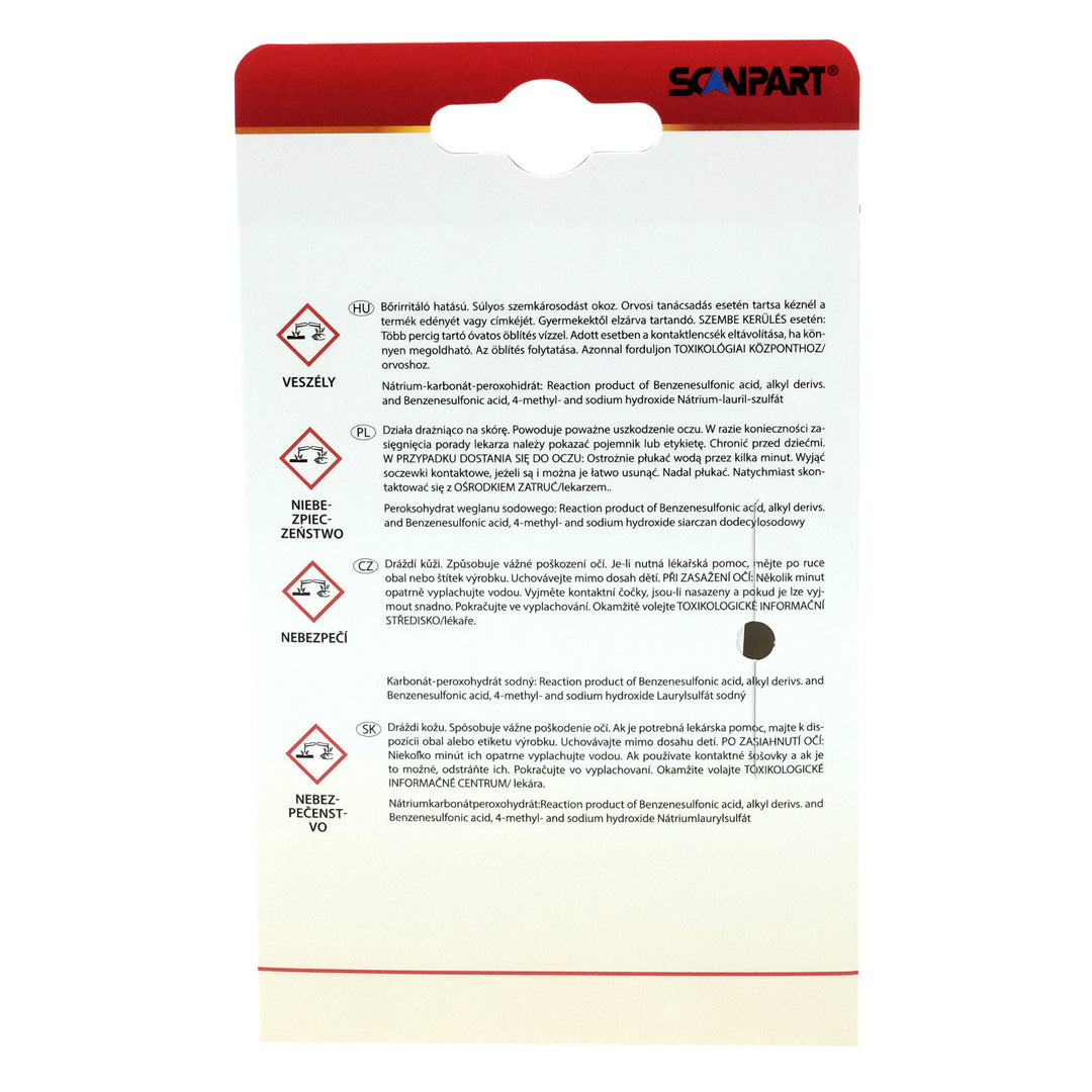Tabletki czyszczące do ekspresu do kawy, 10 sztuk, uniwersalne, Scanpart, 2 opakowania