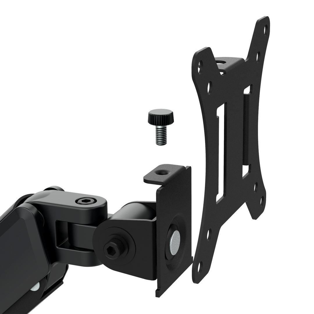 Uchwyt na monitor Maclean, sprężyna gazowa, 17"-32", 2-10kg, czarny, MC-135