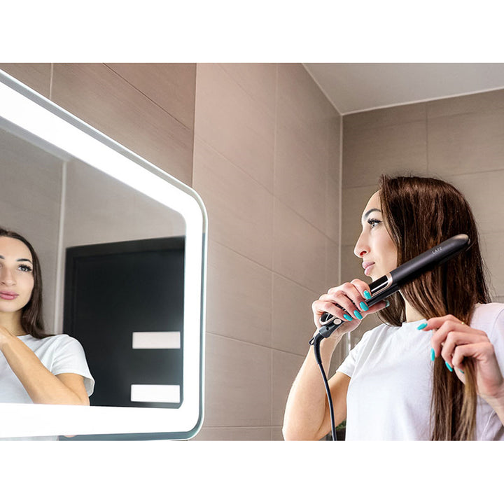 Prostownica z regulacją temperatury LAFE, 35W, ceramiczna powłoka, Sleek & Shine Straightener