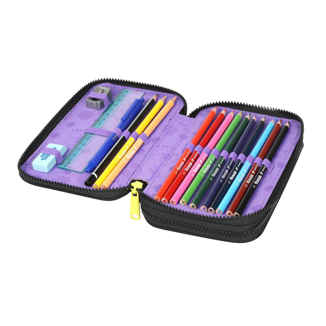 Piórnik Coolpack, dwukomorowy, z wyposażeniem, Stitch, Jumper 2