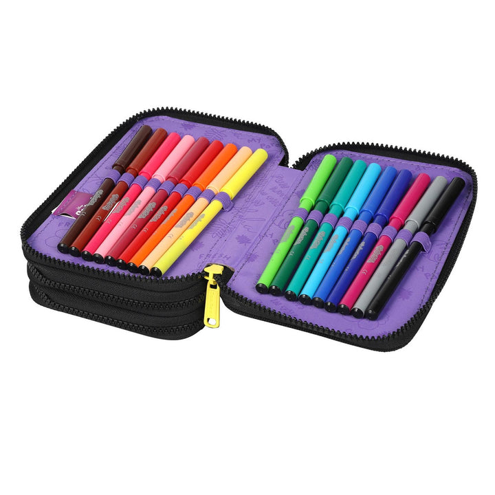 Piórnik CoolPack trzykomorowy z wyposażeniem JUMPER 3 STITCH