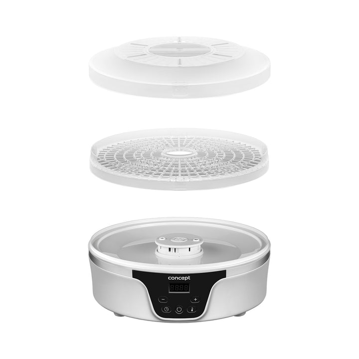 Suszarka do grzybów, owoców i ziół Concept, 380W, 7 sit, sterowanie cyfrowe, SO2090