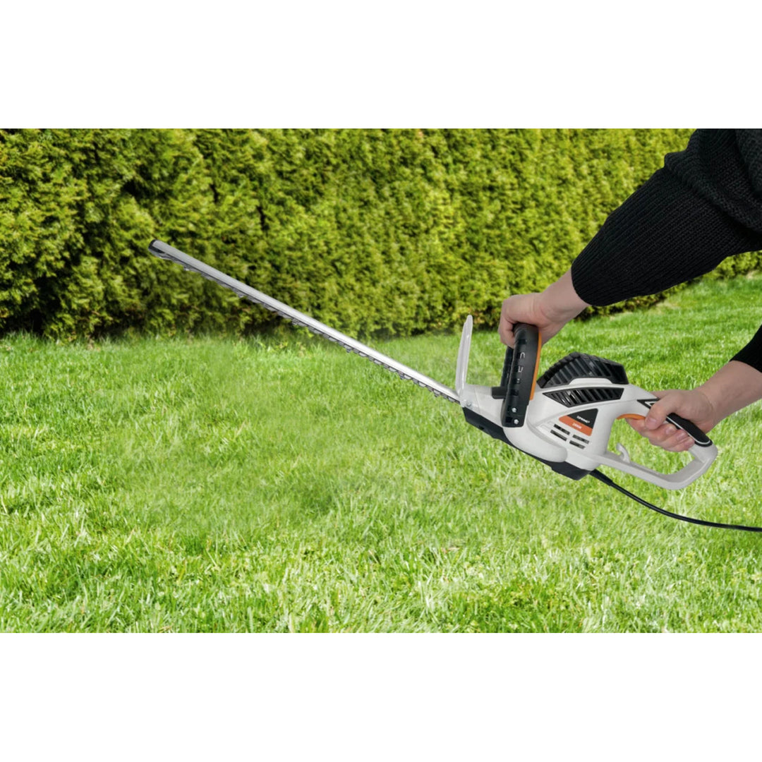 Nożyce do żywopłotu Prime3, 2000W, osłona ostrza, niskie wibracje, GHT61