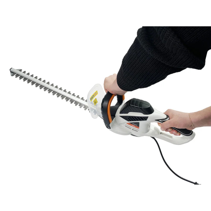 Nożyce do żywopłotu Prime3, 2000W, osłona ostrza, niskie wibracje, GHT61