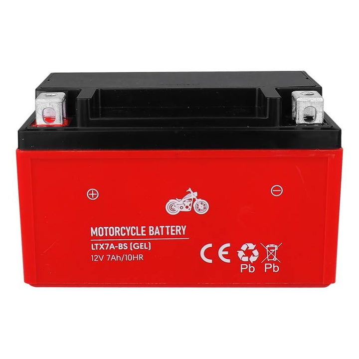 Akumulator żelowy Lamex, motocyklowy, 12V, 7Ah, LTX7A-BS