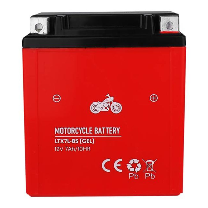 Akumulator żelowy Lamex, Motocyklowy, 12V, 7Ah, LTX7L-BS