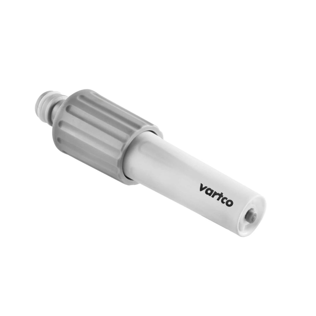 Zestaw ogrodowy Vartco, wąż 1/2'' 20m, szybkozłącze stop i przelot, przyłącze do kranu, zraszacz, wieszak ścienny, Home Set