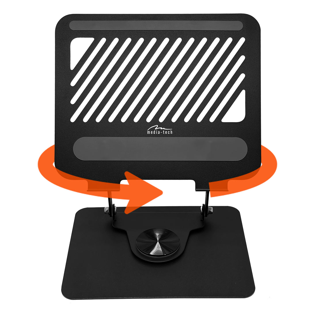 Regulowana, obracana, ergonomiczna podstawka pod laptopa 10-17, Media-Tech MT2662
