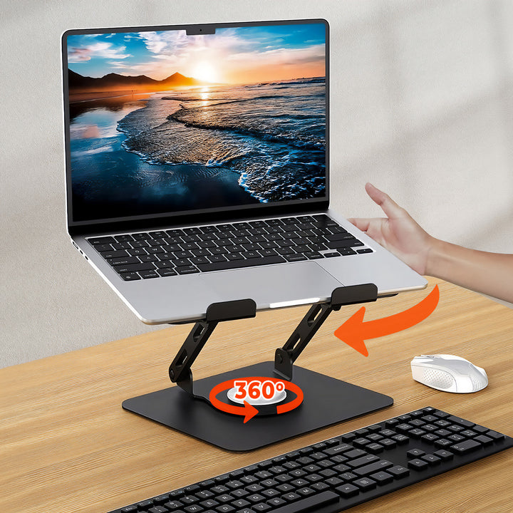Regulowana, obracana, ergonomiczna podstawka pod laptopa 10-17, Media-Tech MT2662