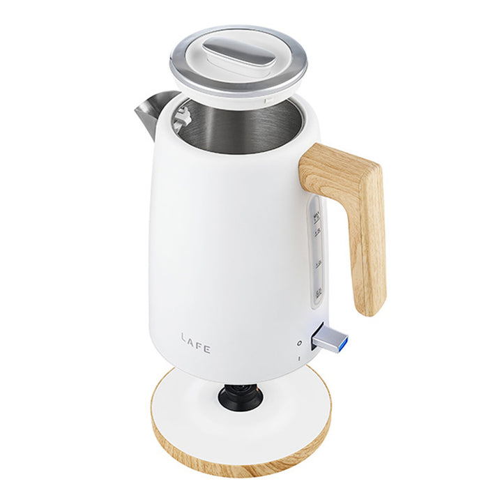 Czajnik elektryczny Lafe, 2200W, pojemność 1,7l, biały, Scandi