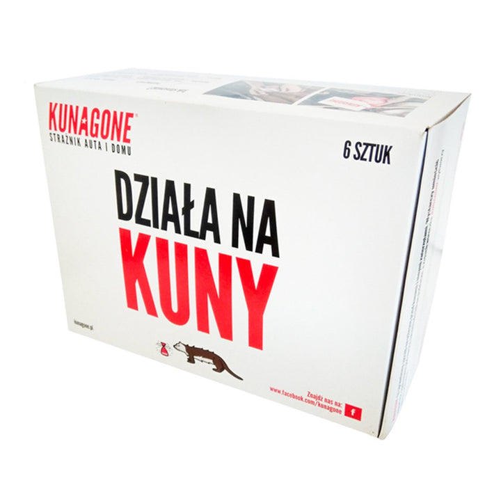 Odstraszacz na kuny Kunagone, naturalny, do auta, domu, na poddasze, 6 sztuk