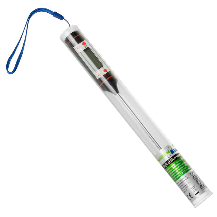 Termometr/sonda do żywności, GreenBlue, długość sondy 15 cm, zakres temp. -50°C do +300°C., dokładność 0,1°C, GB178, 3 sztuki