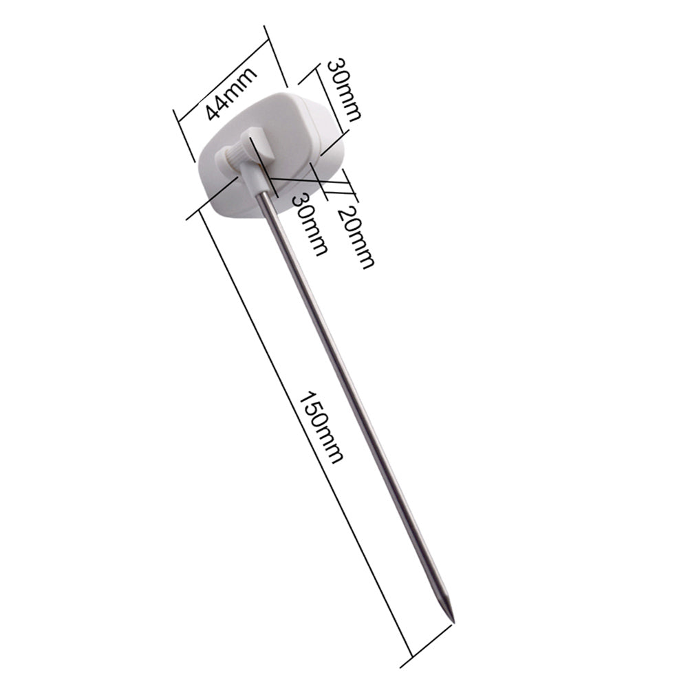 Termometr/sonda do żywności, GreenBlue, długość sondy 15 cm, zakres temp. -50°C do +300°C., dokładność 0,1°C, GB382, 3 sztuki