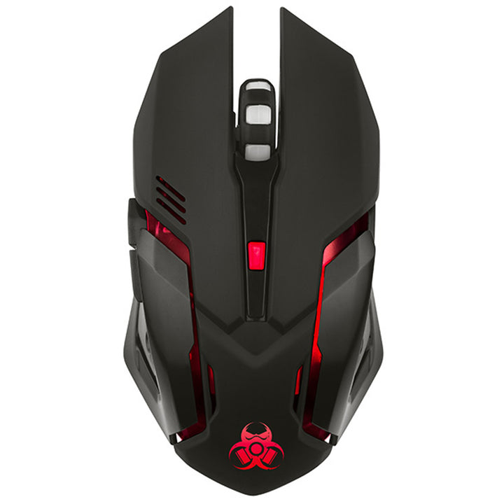 Mysz gamingowa Tracer, bezprzewodowa, akumulator 500mAh, 3200 DPI, Gamezone Rocky RF Nano