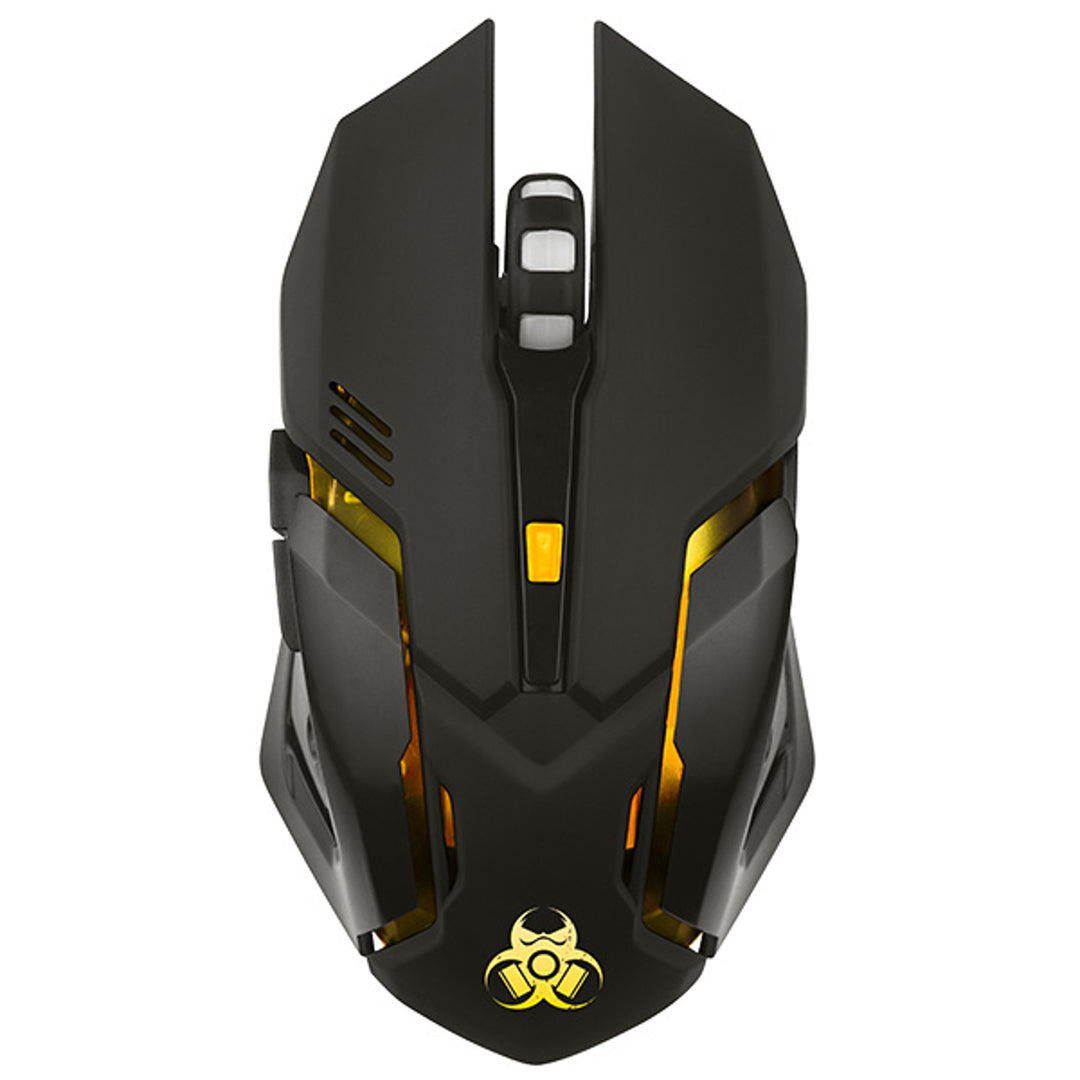 Mysz gamingowa Tracer, bezprzewodowa, akumulator 500mAh, 3200 DPI, Gamezone Rocky RF Nano