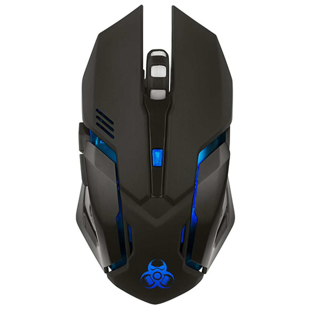 Mysz gamingowa Tracer, bezprzewodowa, akumulator 500mAh, 3200 DPI, Gamezone Rocky RF Nano