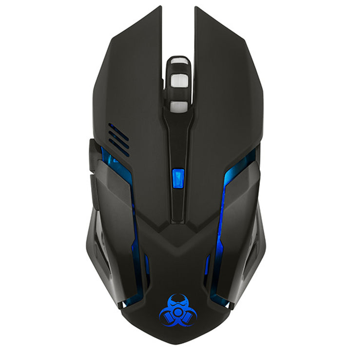 Mysz gamingowa Tracer, bezprzewodowa, akumulator 500mAh, 3200 DPI, Gamezone Rocky RF Nano