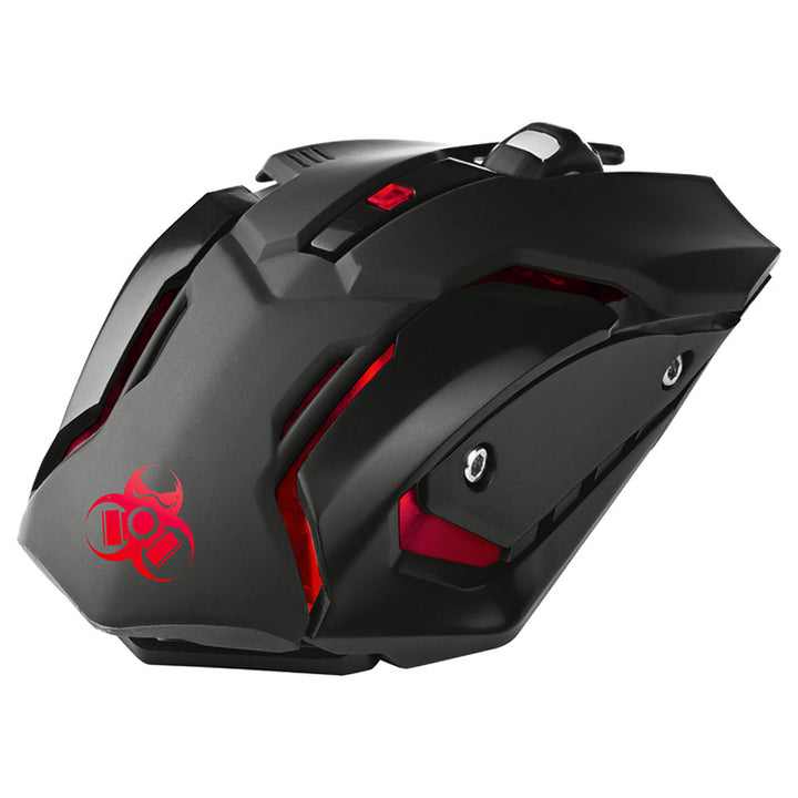 Mysz gamingowa Tracer, bezprzewodowa, akumulator 500mAh, 3200 DPI, Gamezone Rocky RF Nano