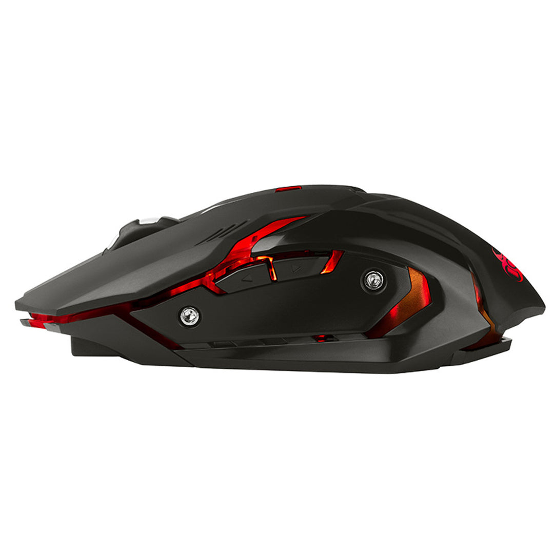Mysz gamingowa Tracer, bezprzewodowa, akumulator 500mAh, 3200 DPI, Gamezone Rocky RF Nano