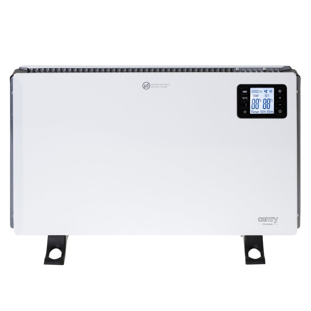 Grzejnik konwektorowy Camry, moc 2000W, panel LCD, pilot, timer, termostat, CR 7739