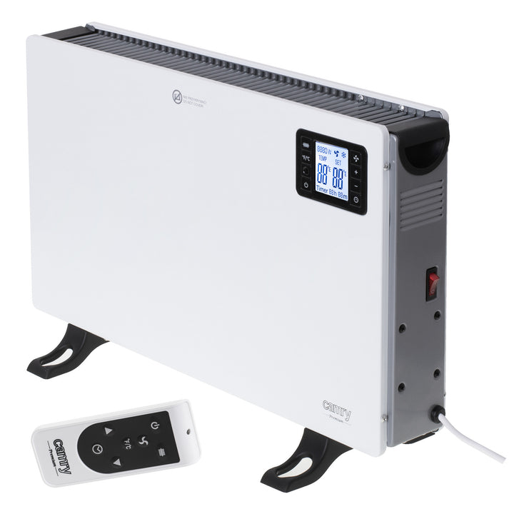 Grzejnik konwektorowy Camry, moc 2000W, panel LCD, pilot, timer, termostat, CR 7739