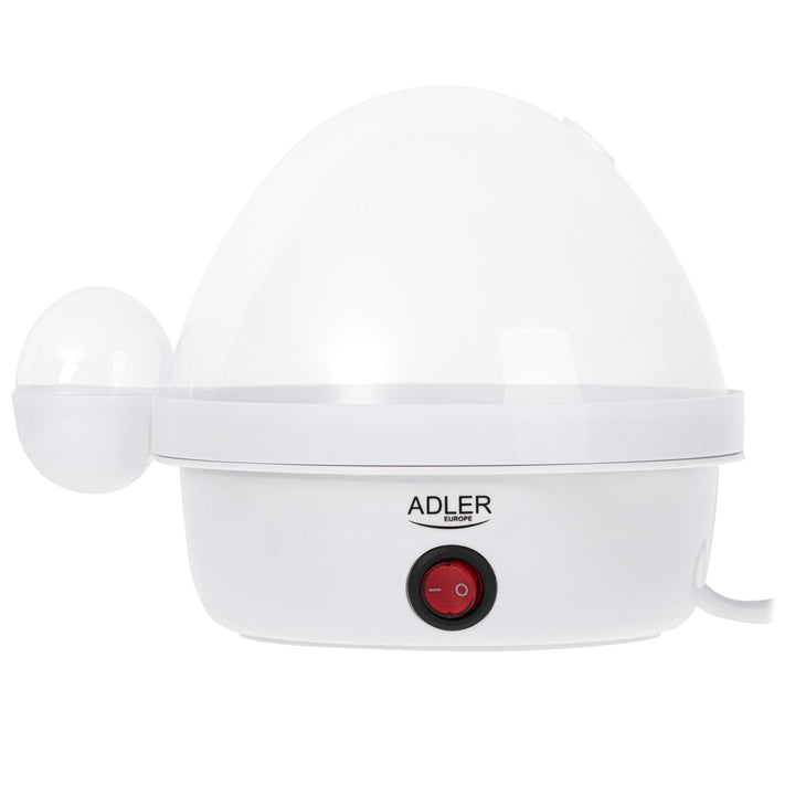 Automatyczny jajowar Adler, na 7 jaj, moc 450W, biały, AD 4459