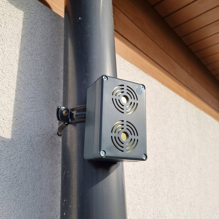 Odstraszacz gryzoni kun szczurów myszy Viano, bateryjny, IP65, zasięg do 200 m, OB-02